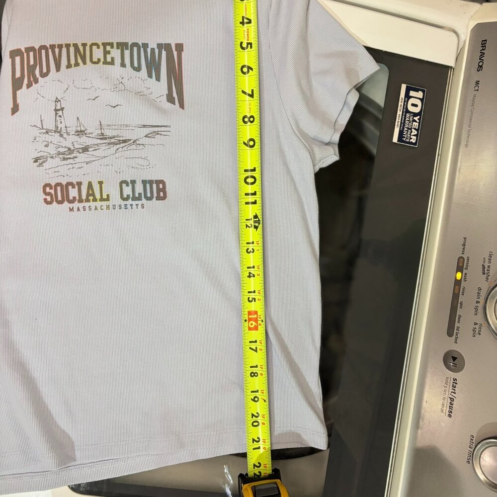 American Eagle AE Pride Graphic Hey Baby Tee - Provincetown Social Club - XXL - Picture 9 of 10